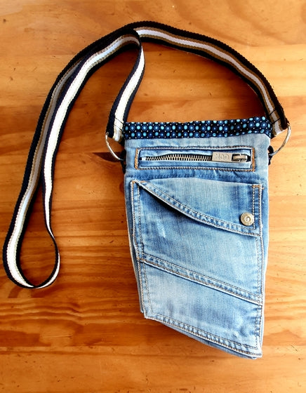 Pochette Julia jean recyclé