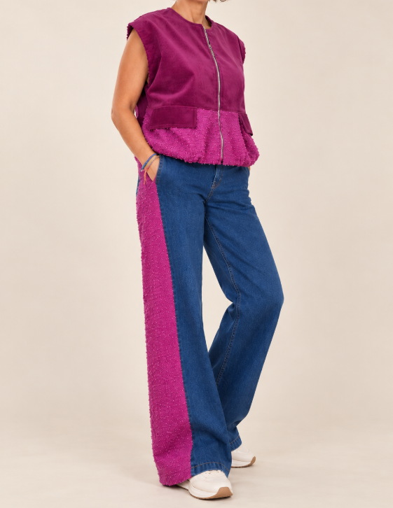 Pantalon Edgard - jean Upcyclé