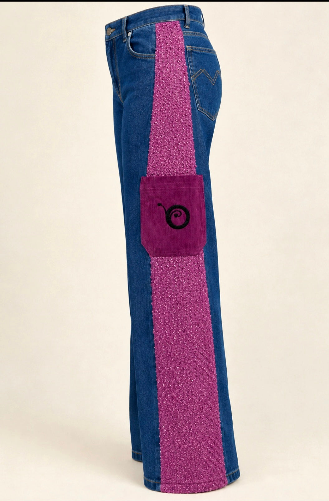 Pantalon Edgard - jean Upcyclé